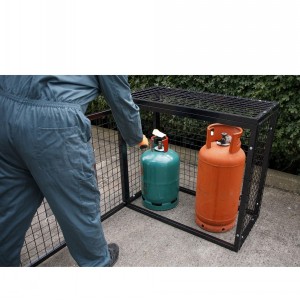 Sealey Gas Cylinder Safety Cage - 3 x 19KG Bottles